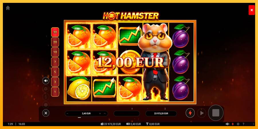 Hot Hamster machine à sous pour de largent, image 5