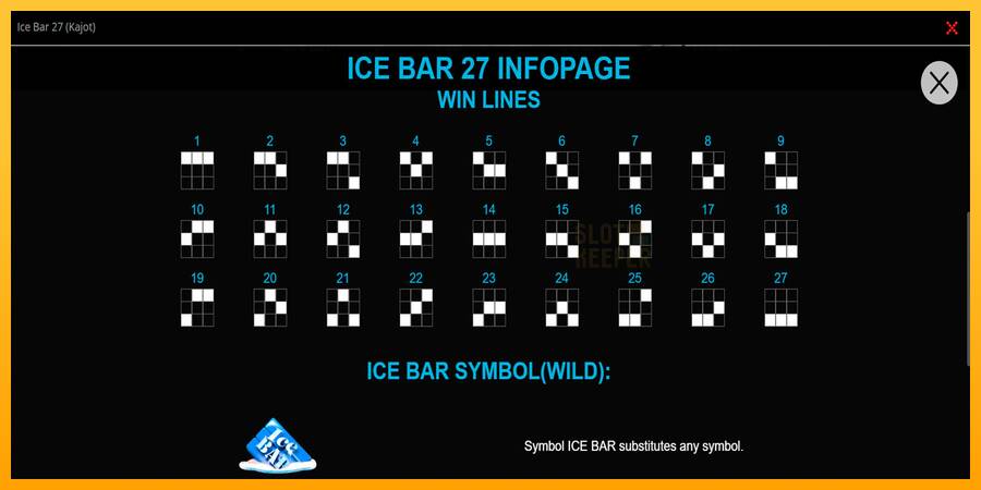 Ice Bar 27 machine à sous pour de largent, image 3