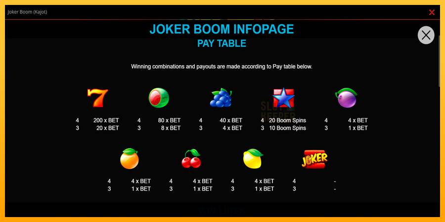 Joker Boom machine à sous pour de largent, image 2