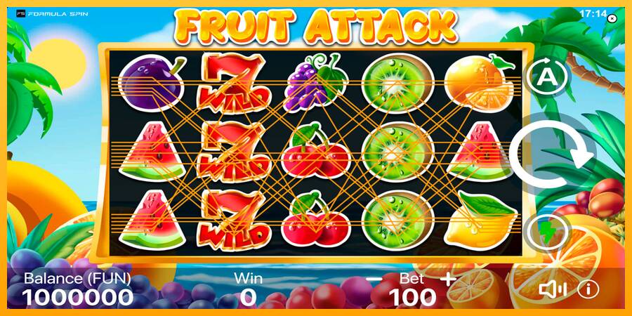 Fruit Attack machine à sous pour de largent, image 1