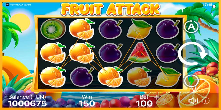 Fruit Attack machine à sous pour de largent, image 2