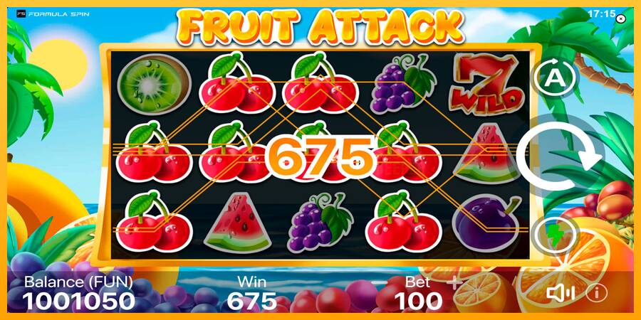 Fruit Attack machine à sous pour de largent, image 3