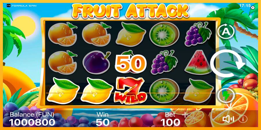 Fruit Attack machine à sous pour de largent, image 4