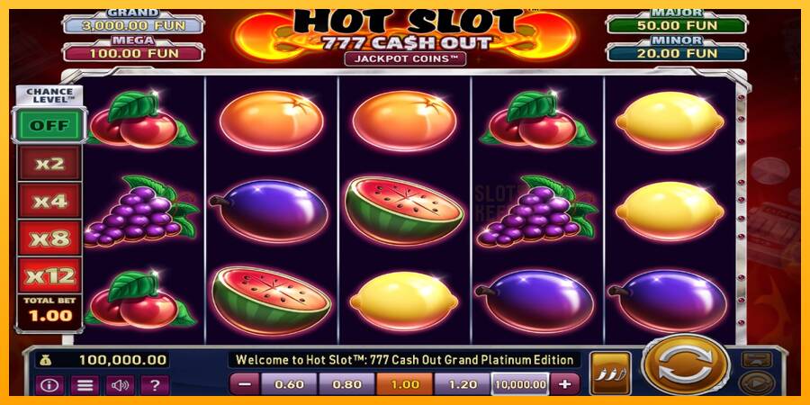 Hot Slot: 777 Cash Out Grand Platinum Edition machine à sous pour de largent, image 1