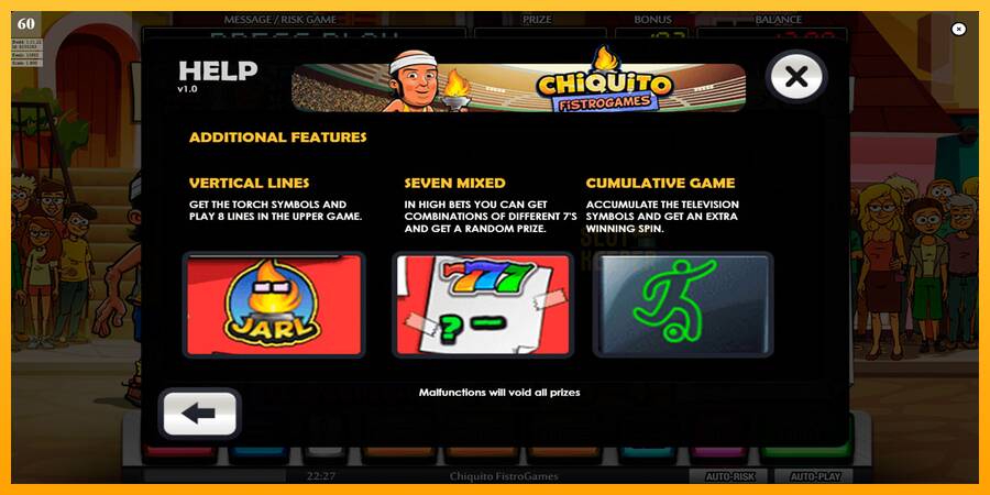 Chiquito FistroGames machine à sous pour de largent, image 7