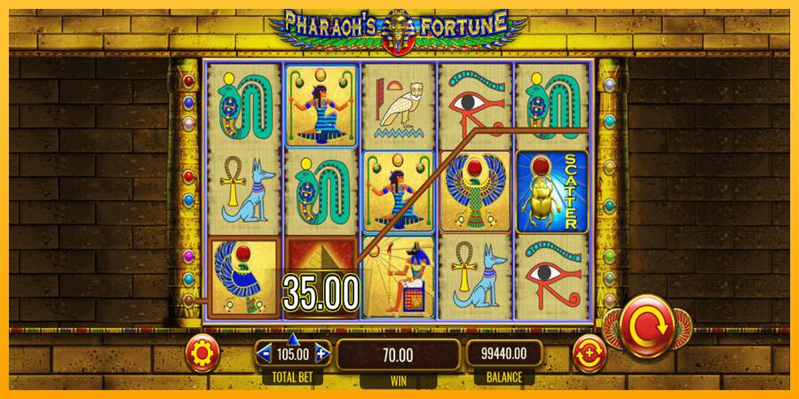 Pharaohs Fortune machine à sous pour de largent, image 3