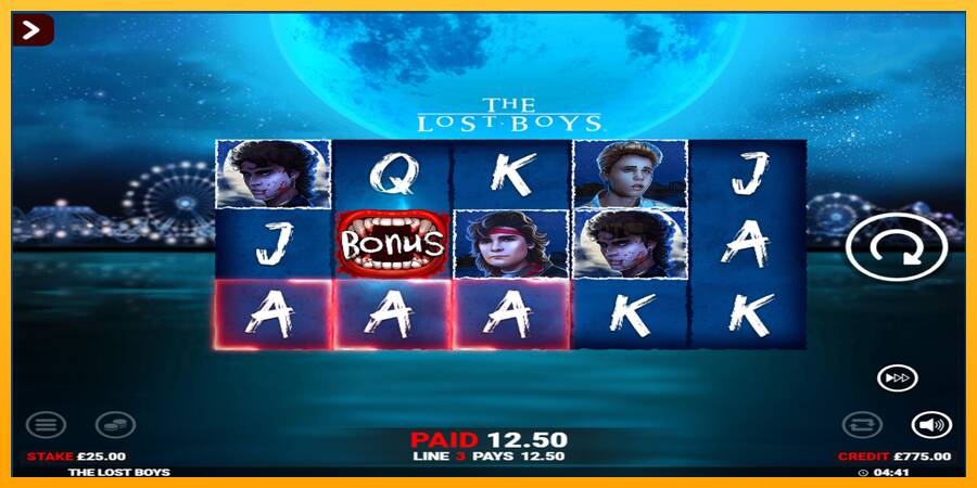 The Lost Boys Rapid Fire Jackpots machine à sous pour de largent, image 2