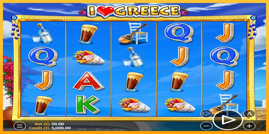 I Love Greece machine à sous pour de largent, image 2