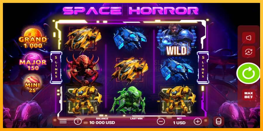 Space Horror machine à sous pour de largent, image 1