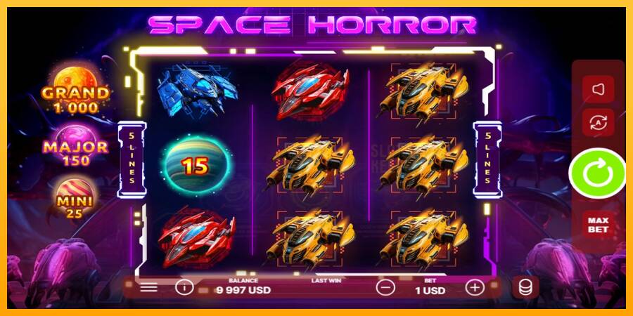 Space Horror machine à sous pour de largent, image 2