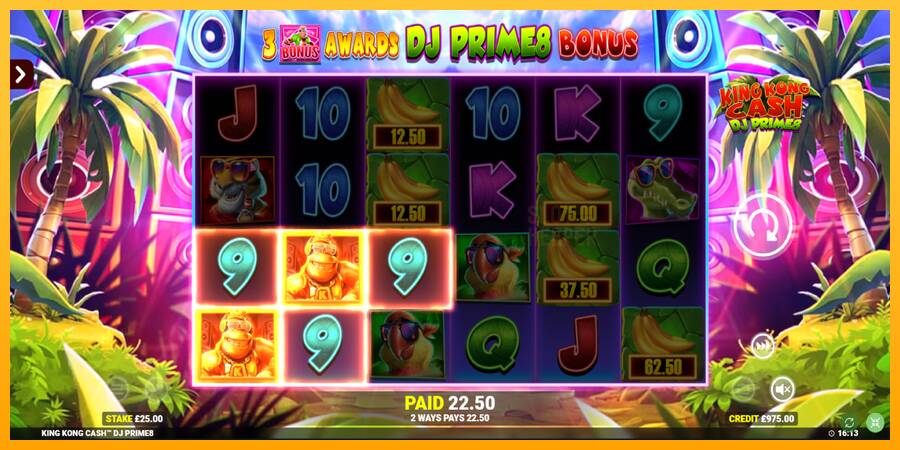 King Kong Cash DJ Prime8 Rapid Fire Jackpots machine à sous pour de largent, image 3