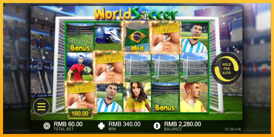 World Soccer Slot machine à sous pour de largent, image 3