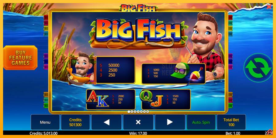 Big Fish machine à sous pour de largent, image 5