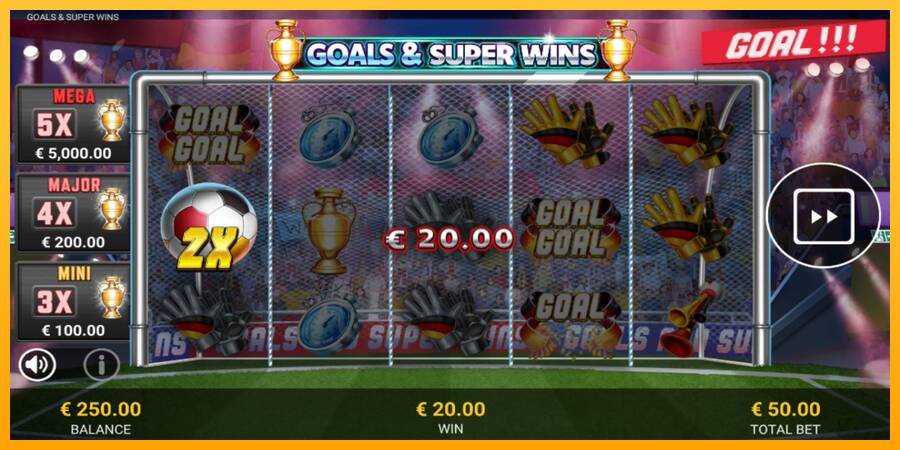 Goals & Super Wins machine à sous pour de largent, image 3