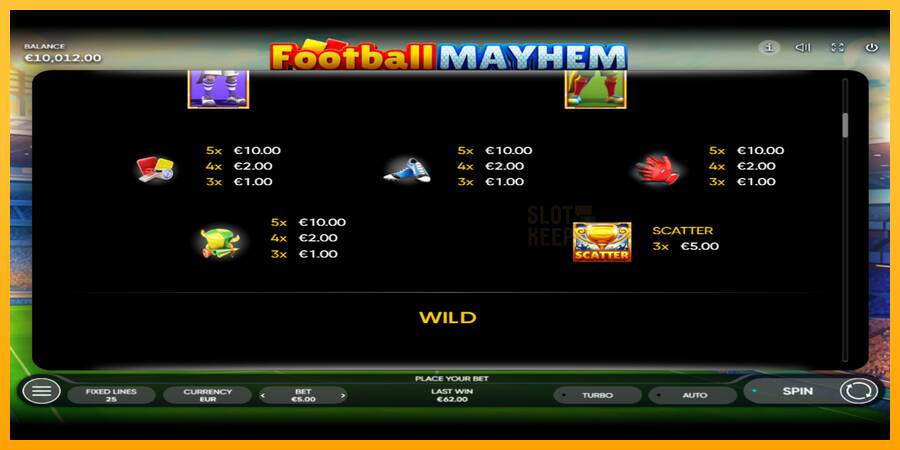 Football Mayhem machine à sous pour de largent, image 6