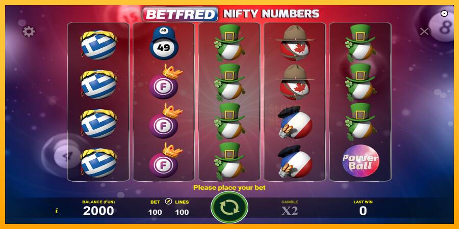 Betfred Nifty Numbers machine à sous pour de largent, image 1