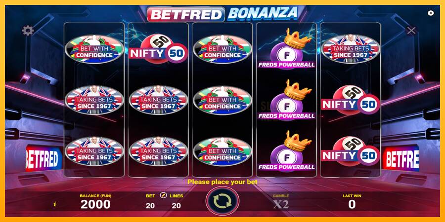 Betfred Bonanza machine à sous pour de largent, image 1