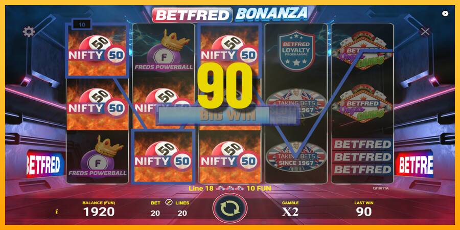 Betfred Bonanza machine à sous pour de largent, image 2