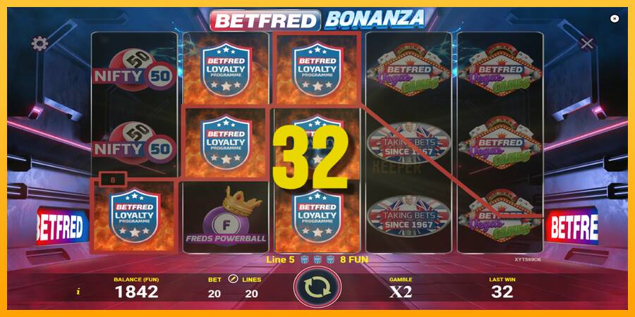 Betfred Bonanza machine à sous pour de largent, image 4