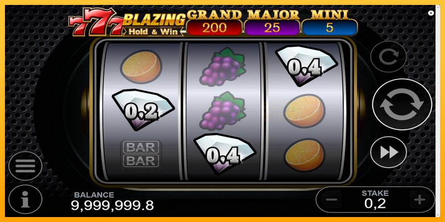 777 Blazing Hold & Win machine à sous pour de largent, image 4