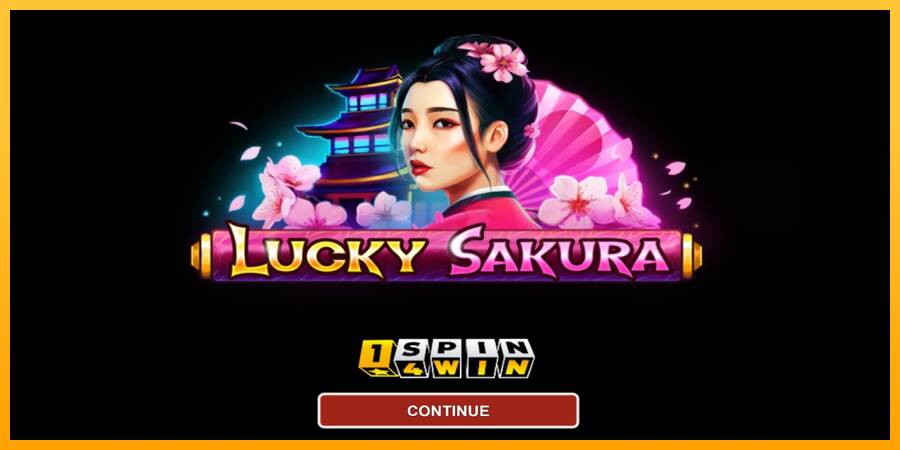 Lucky Sakura Win Spins machine à sous pour de largent, image 1