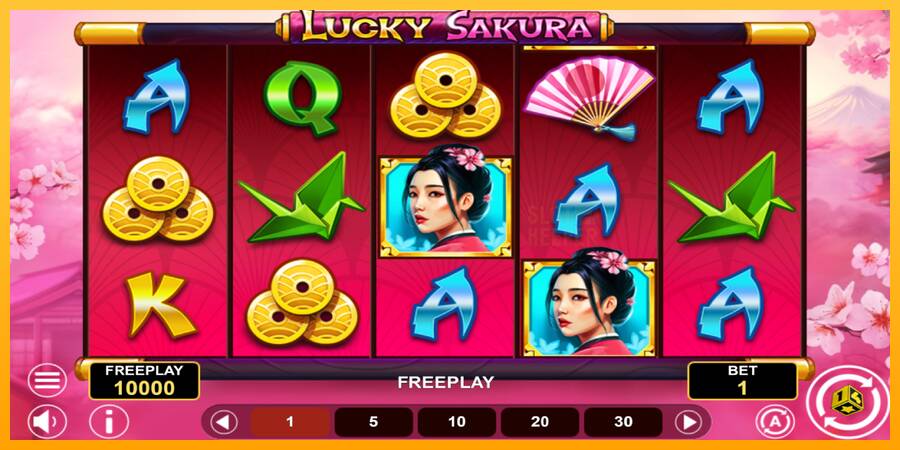 Lucky Sakura Win Spins machine à sous pour de largent, image 2