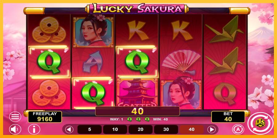 Lucky Sakura Win Spins machine à sous pour de largent, image 4