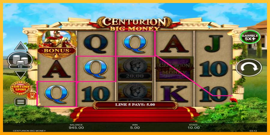 Centurion Big Money machine à sous pour de largent, image 3