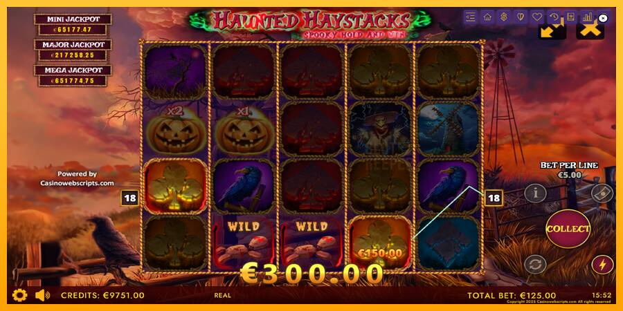 Haunted Haystacks - Spooky Hold and Win machine à sous pour de largent, image 3