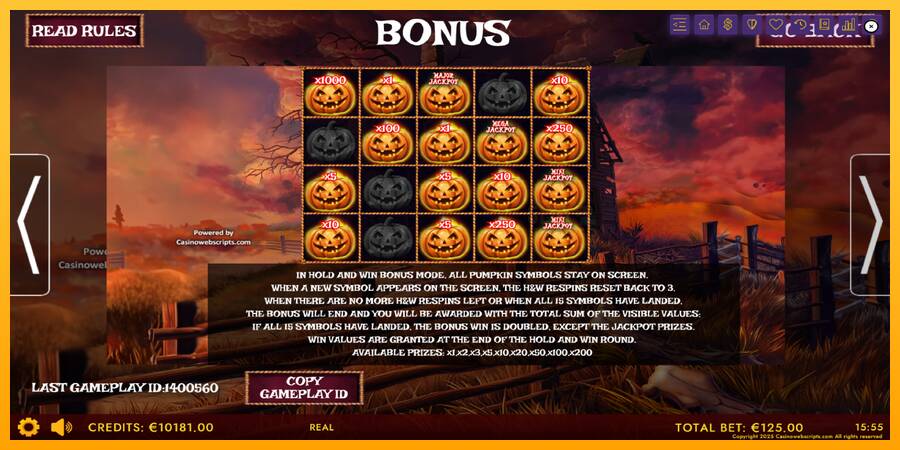 Haunted Haystacks - Spooky Hold and Win machine à sous pour de largent, image 7