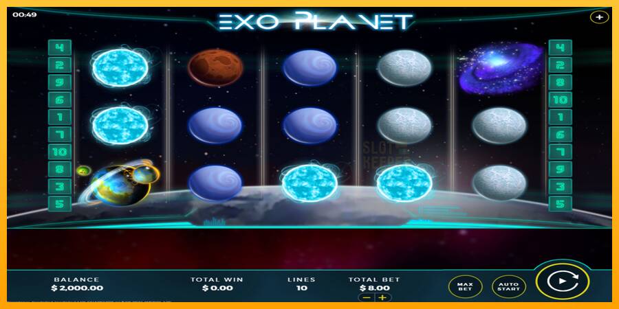 Exo Planet machine à sous pour de largent, image 1