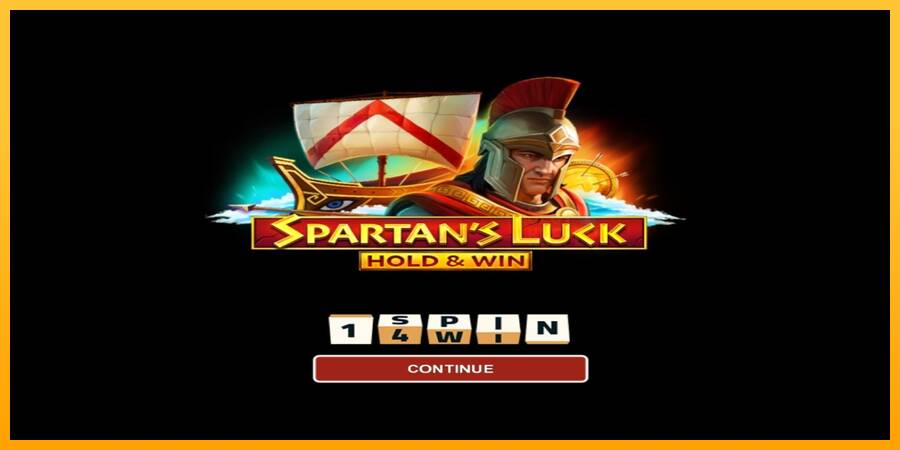 Spartans Luck Hold & Win machine à sous pour de largent, image 1