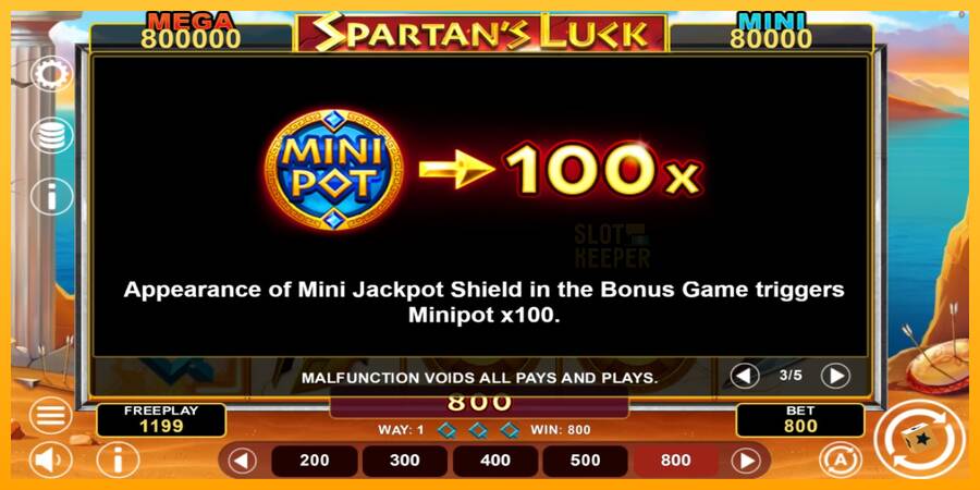 Spartans Luck Hold & Win machine à sous pour de largent, image 6