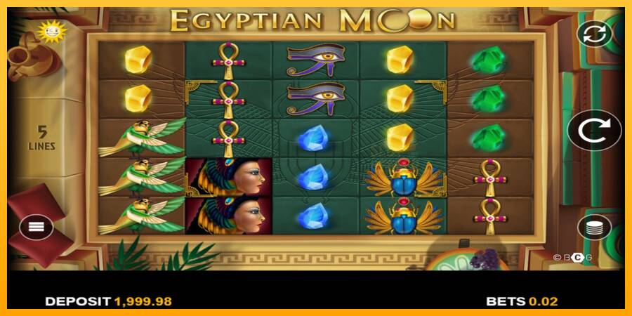 Egyptian Moon machine à sous pour de largent, image 2