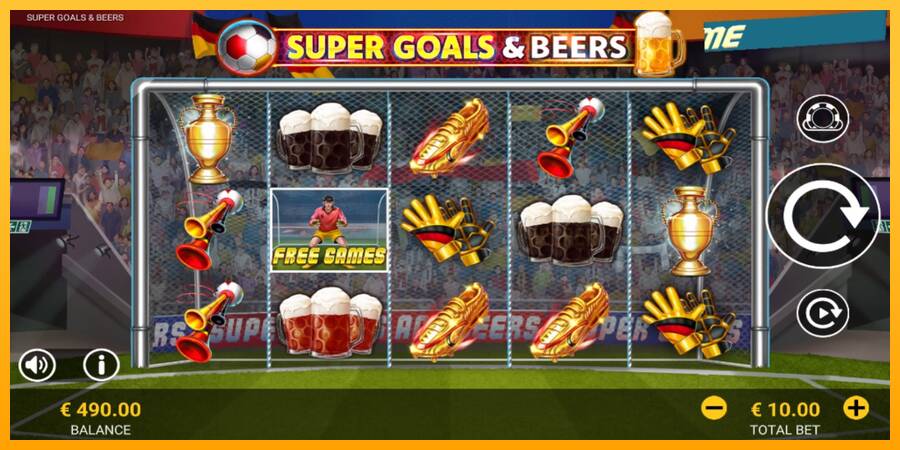 Super Goals & Beers machine à sous pour de largent, image 2