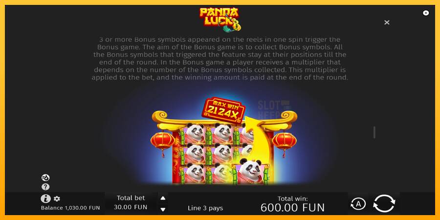 Panda Luck machine à sous pour de largent, image 6