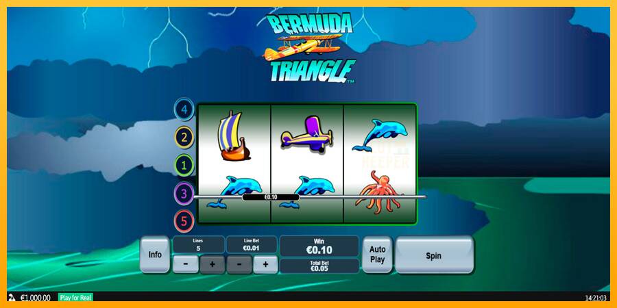 Bermuda Triangle machine à sous pour de largent, image 3