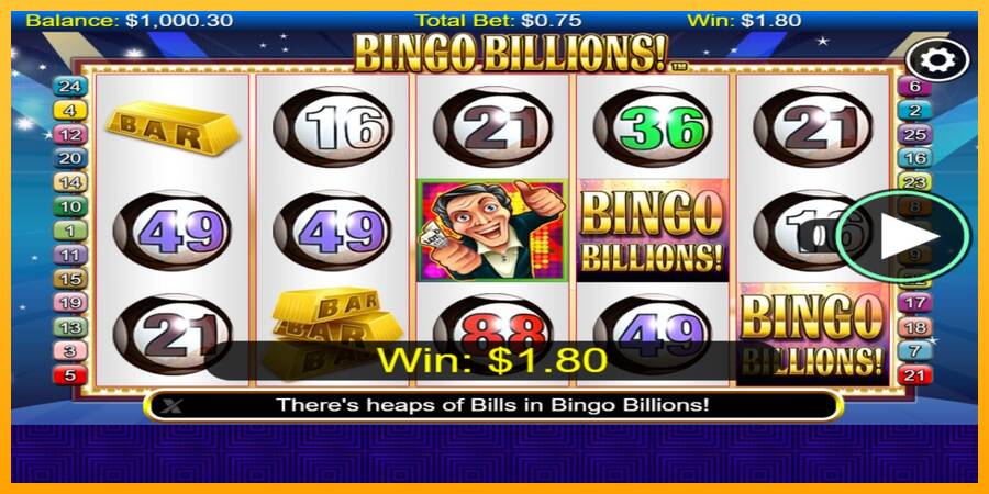 Bingo Billions machine à sous pour de largent, image 2