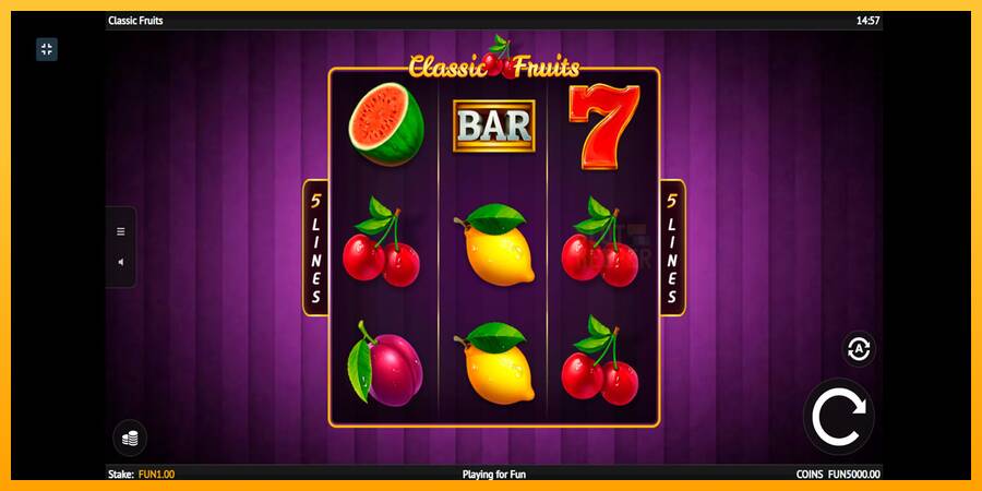 Classic Fruit machine à sous pour de largent, image 1