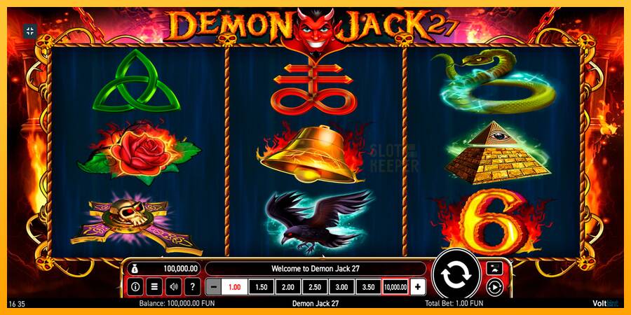 Demon Jack 27 machine à sous pour de largent, image 1