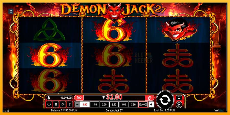 Demon Jack 27 machine à sous pour de largent, image 3