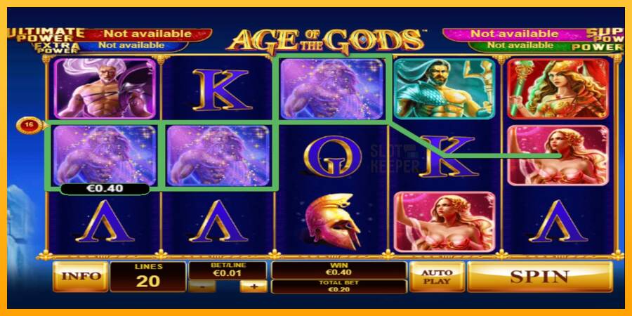 Age Of The Gods machine à sous pour de largent, image 3