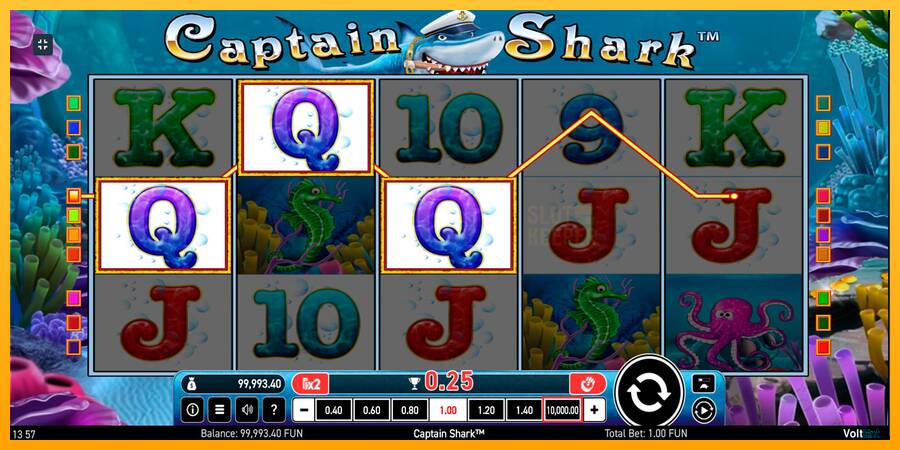 Captain Shark machine à sous pour de largent, image 10